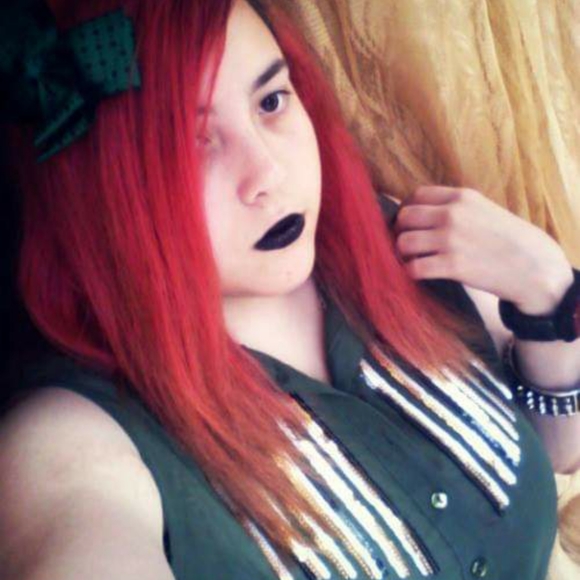 Green top golden stripes in front 💚💛 size XL - Picture 4 of 11